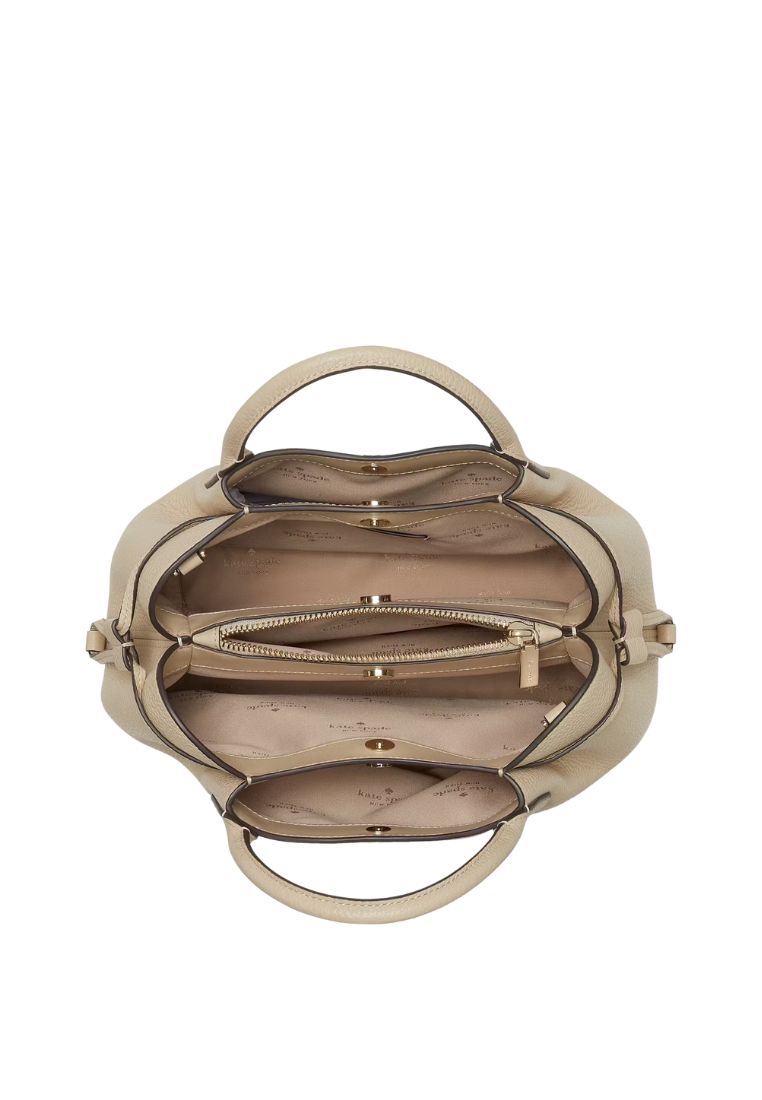 Dumpling Small Satchel Bag Light Sand