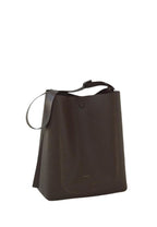 R.ARC Bucket Bag L Dark Brown