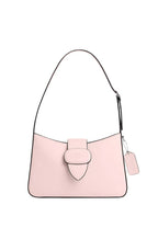 Eliza Shoulder Bag With Zipper Closure Silver Blush