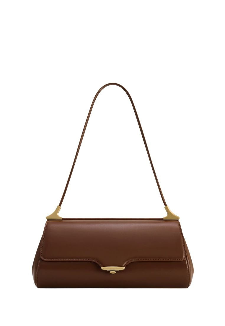Eloise Shoulder Bag - Deep Brown
