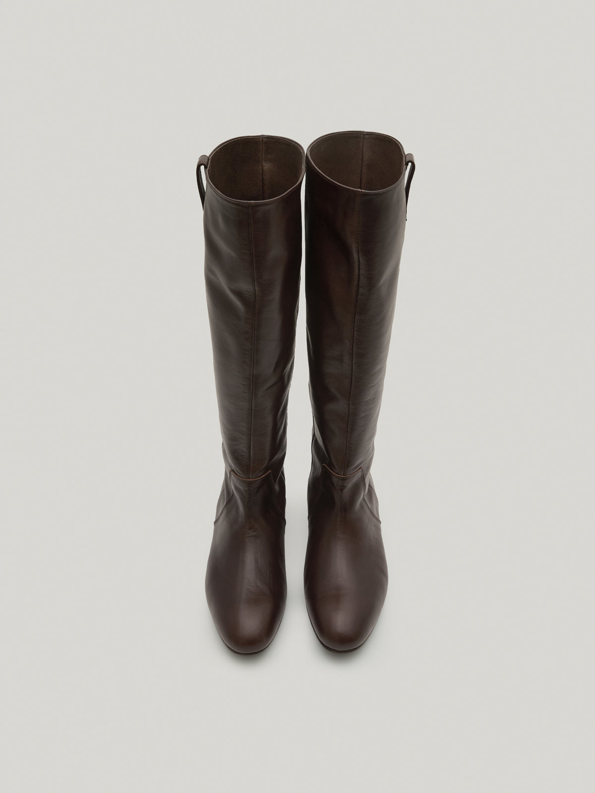 FLOT LEATHER BOOTS organ brown