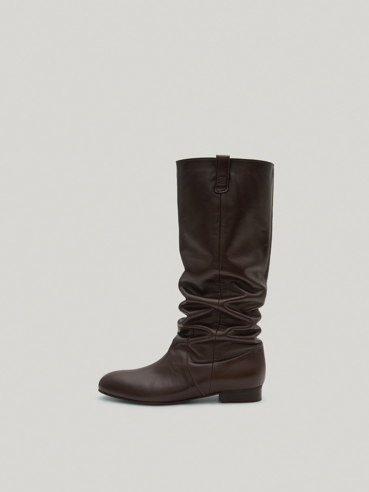 FLOT LEATHER BOOTS organ brown