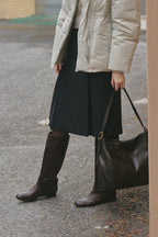 FLOT LEATHER BOOTS organ brown