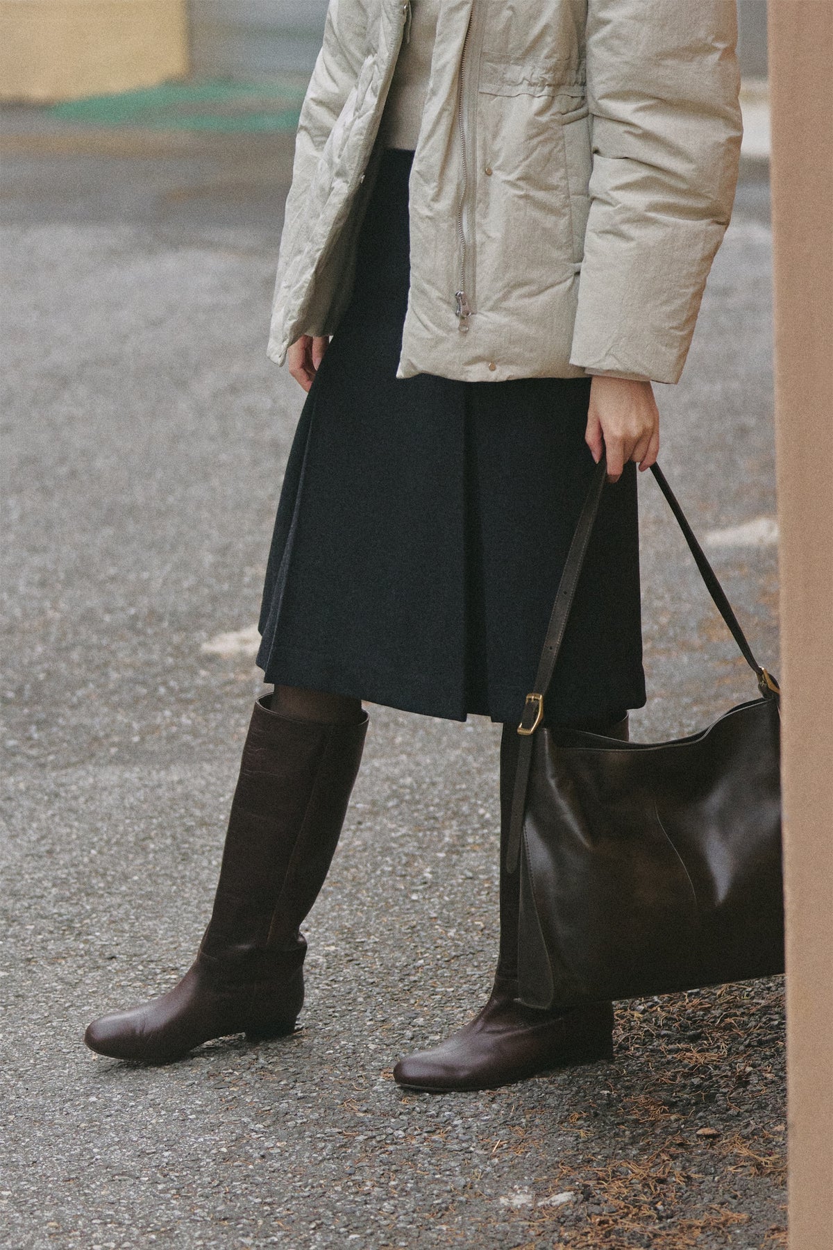 FLOT LEATHER BOOTS organ brown