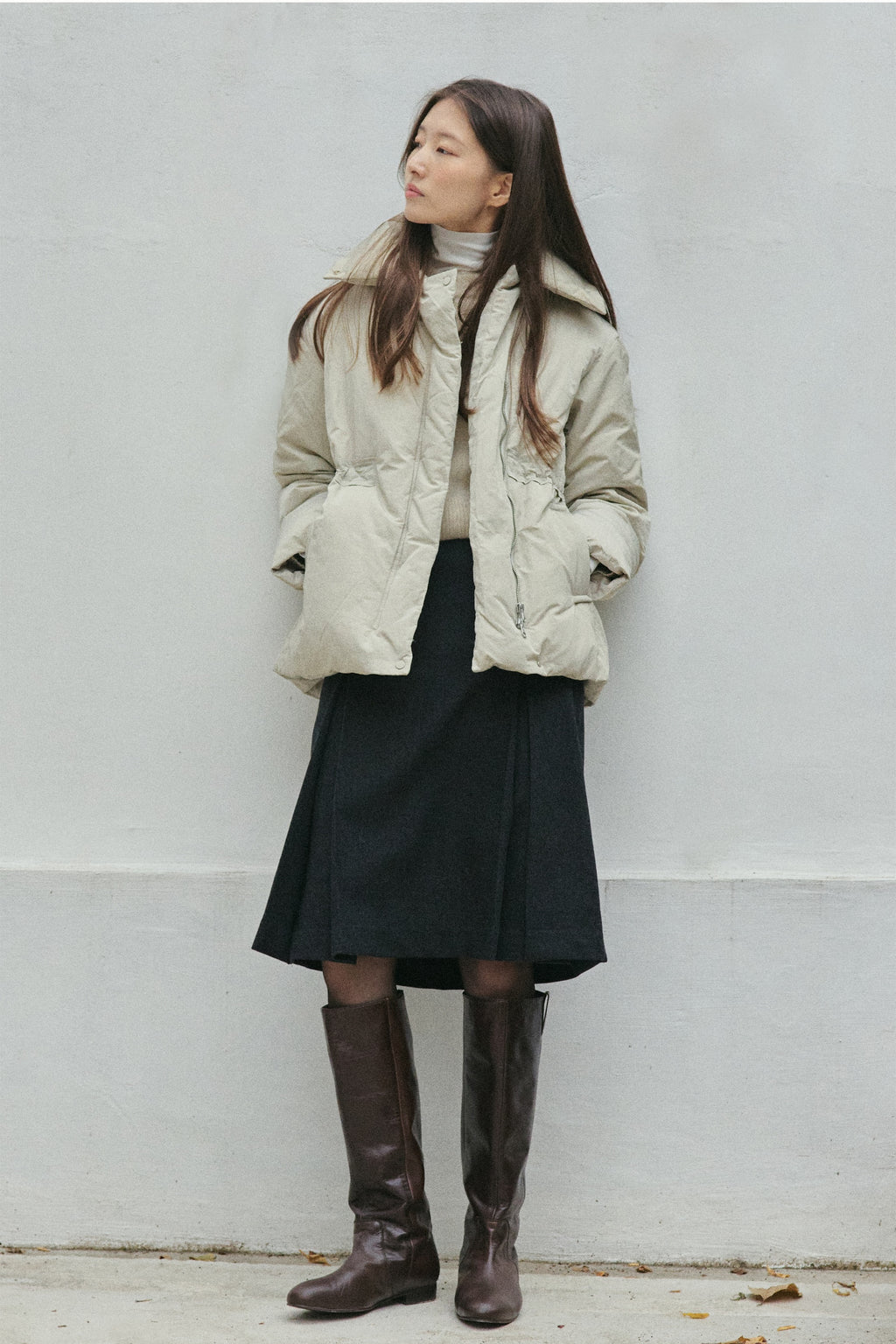 FLOT LEATHER BOOTS organ brown