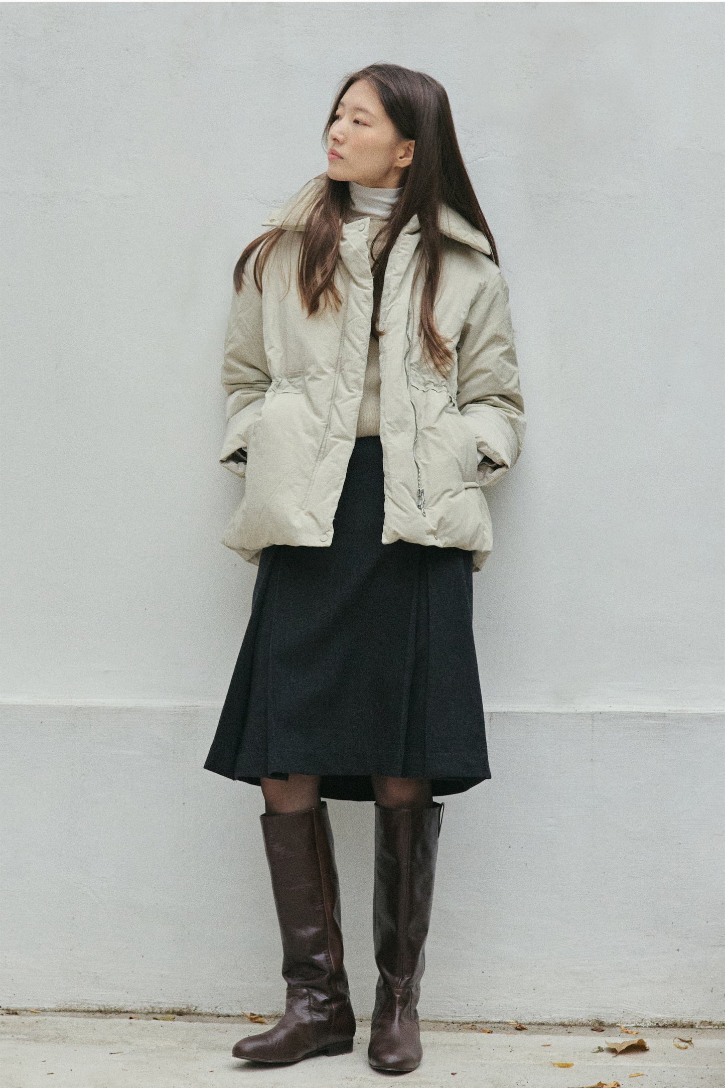 FLOT LEATHER BOOTS suede khaki brown