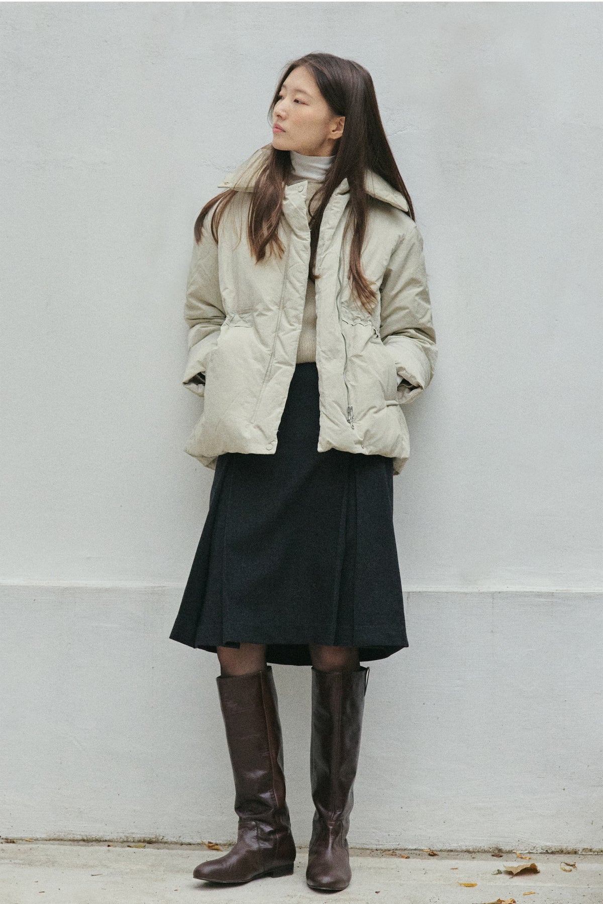 FLOT LEATHER BOOTS organ brown