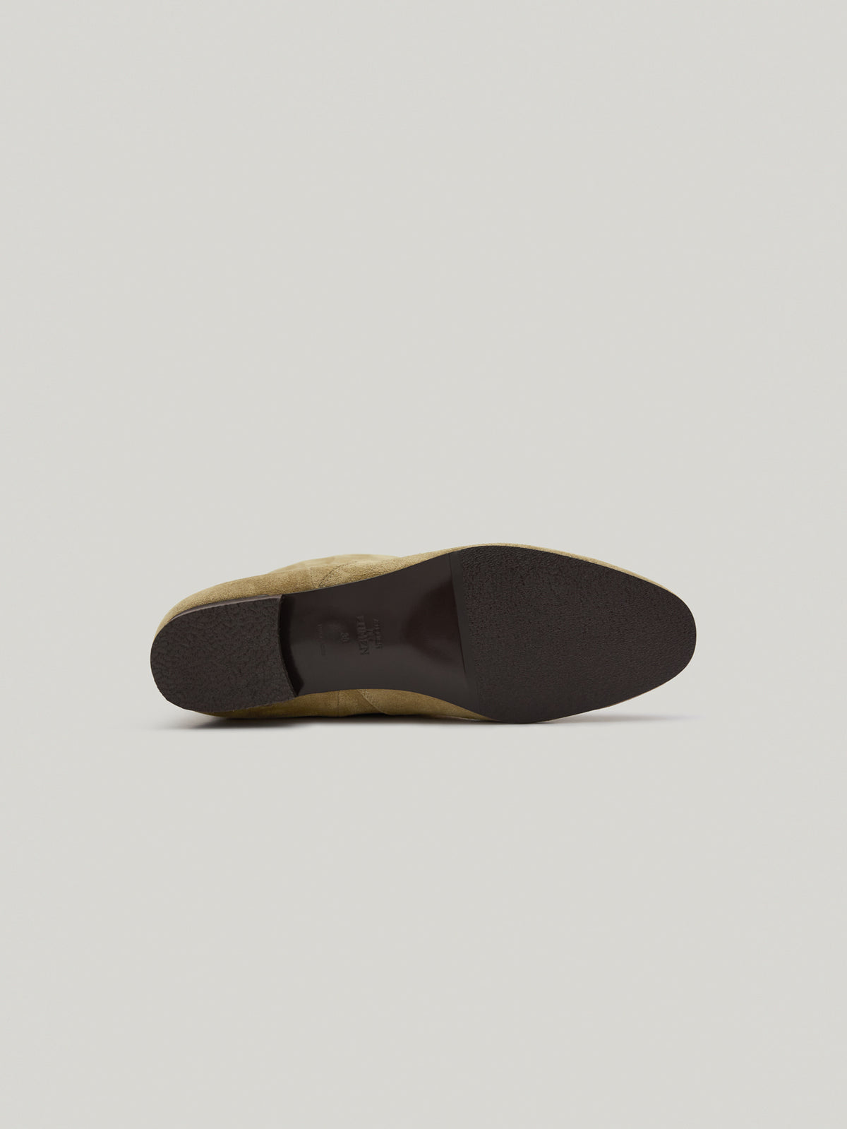 FLOT LEATHER BOOTS suede khaki brown