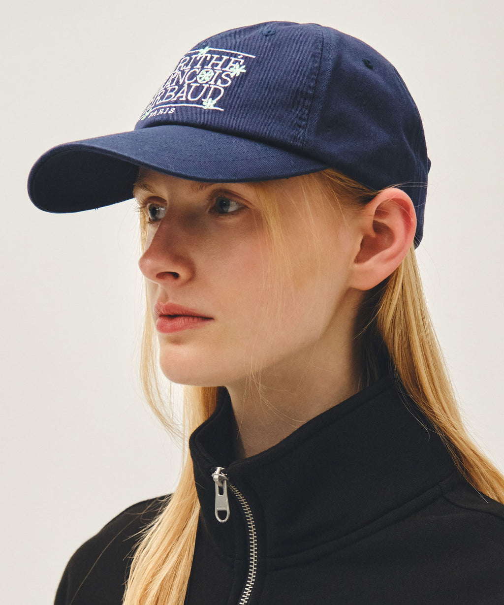 FLOWER CLASSIC LOGO CAP navy