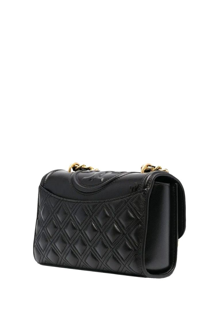 Fleming Small Convertible Shoulder Bag Black Ghw