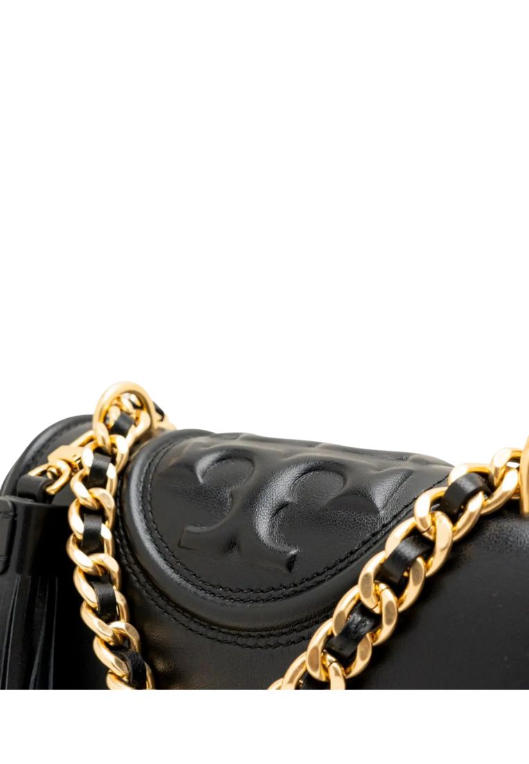 Fleming Small Convertible Shoulder Bag Black Ghw