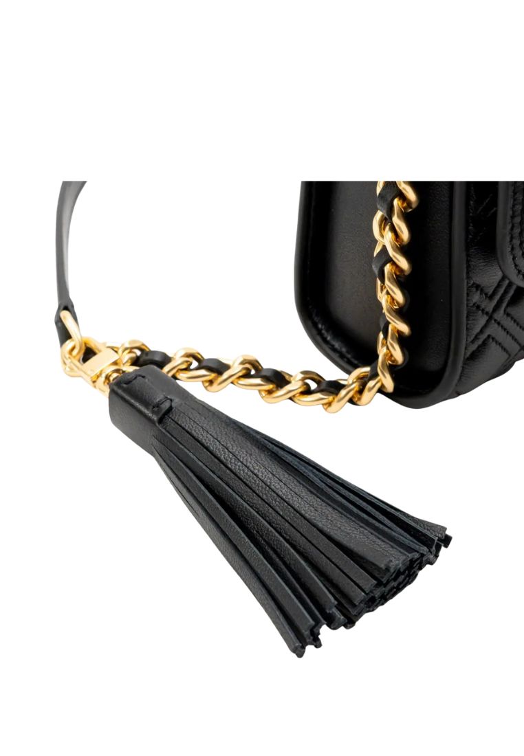 Fleming Small Convertible Shoulder Bag Black Ghw