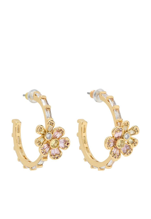 Fleurette Hoops Pink Multi