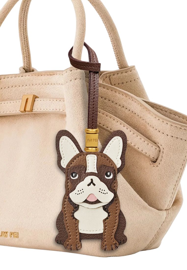 French Bulldog Bag Charm – Brown