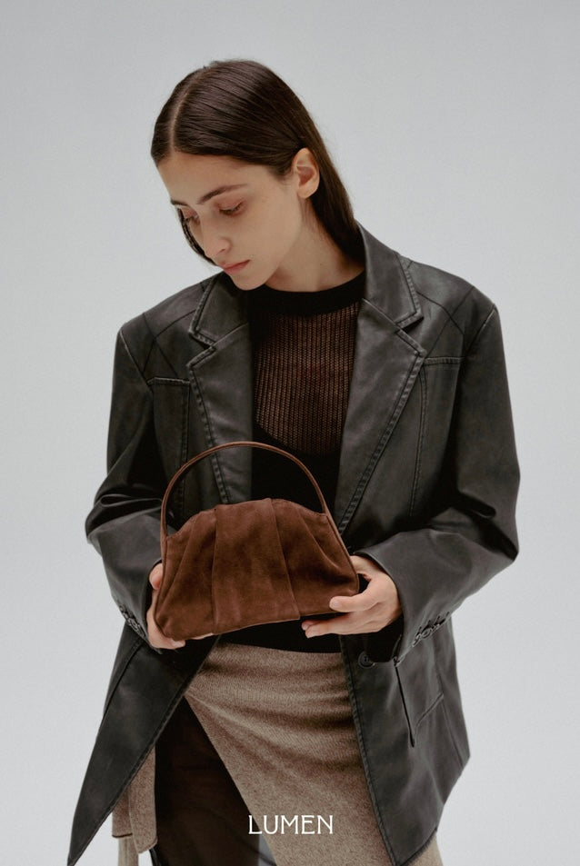 FANTINE BAG suede brown