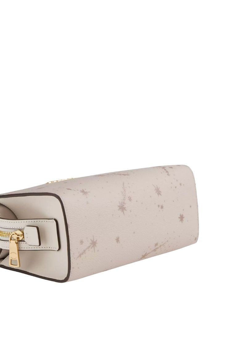 Gia Crossbody Bag With Star Print Gold Chalk Multi
