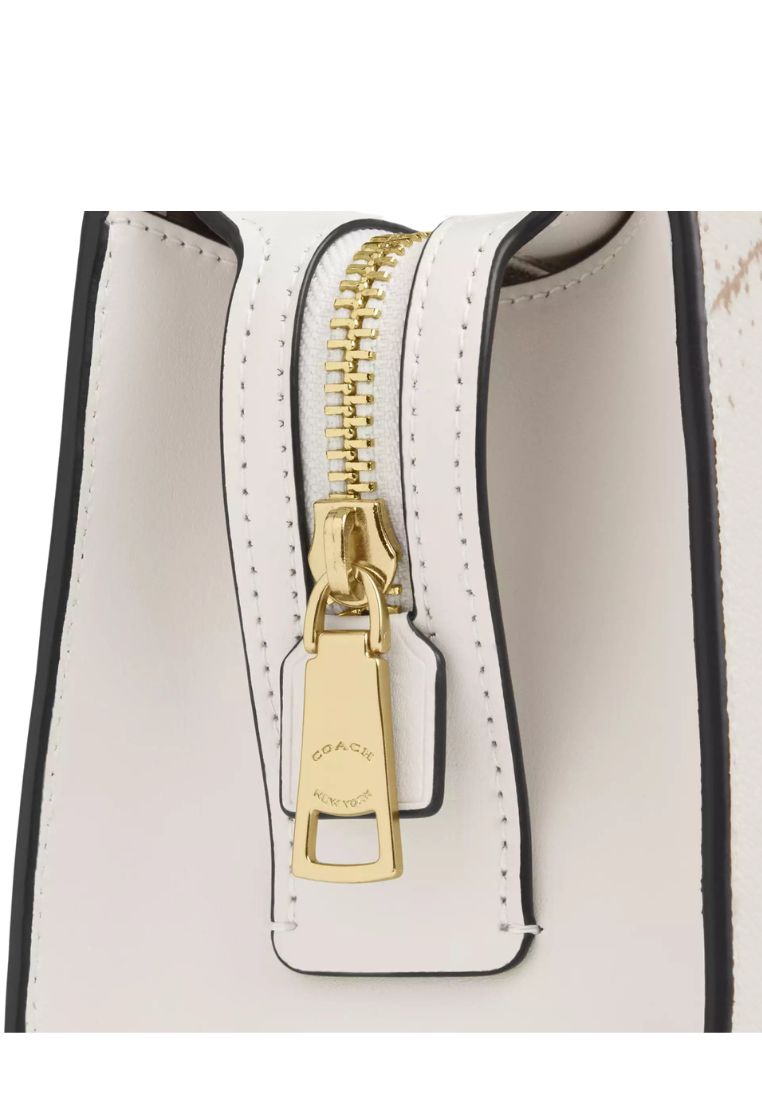 Gia Crossbody Bag With Star Print Gold Chalk Multi