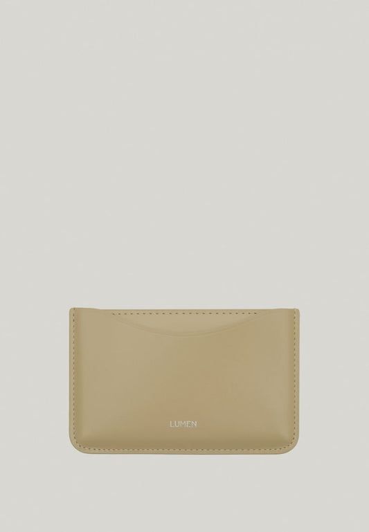 HOLDER CARD CASE shell mustard