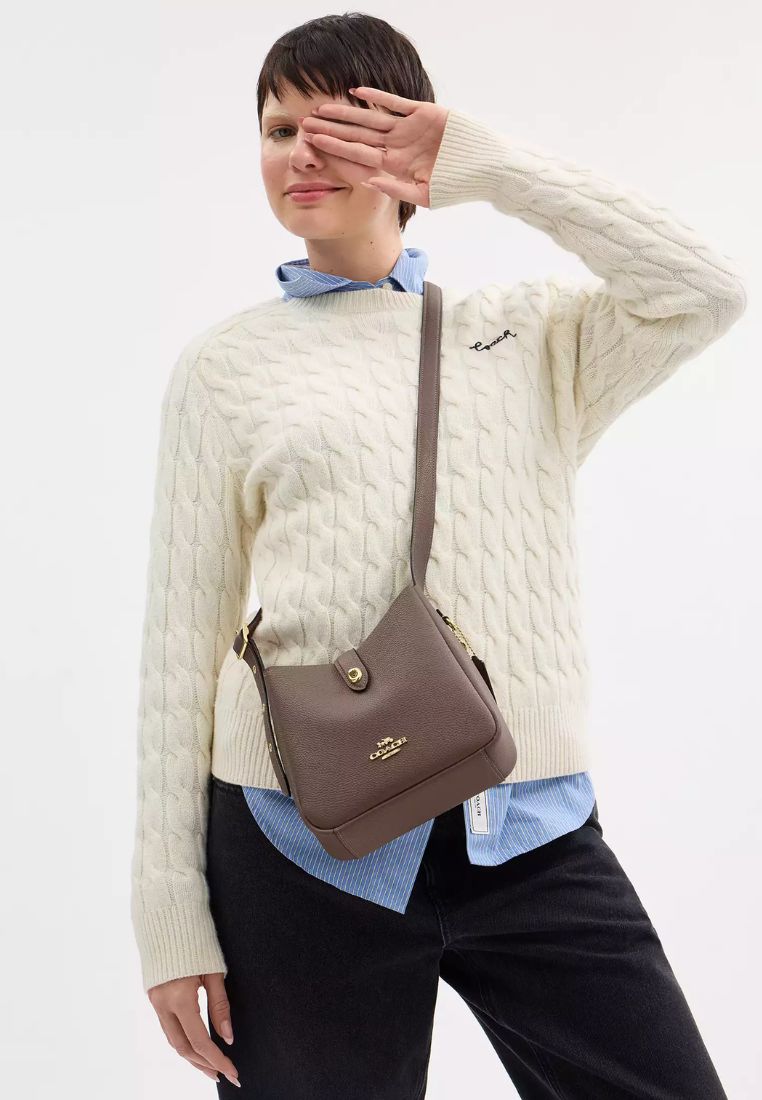 Hadley Mini Crossbody Bag Gold Dark Stone