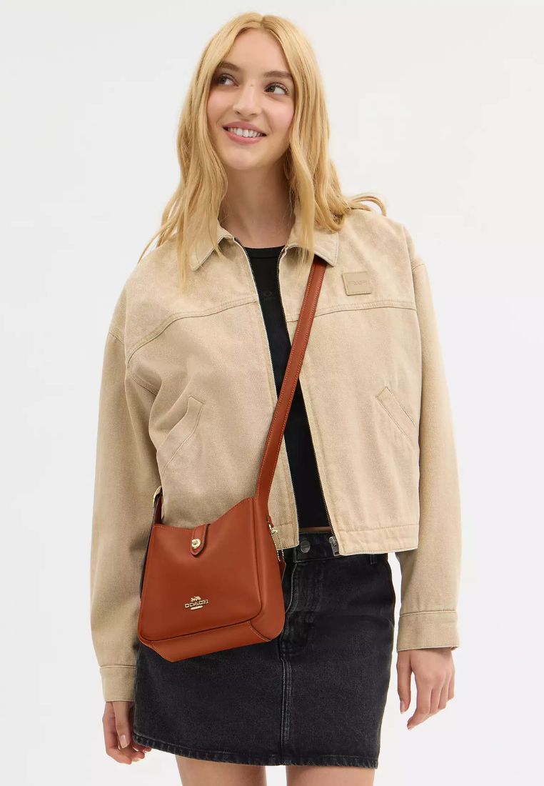Hadley Mini Crossbody Bag Gold Tan