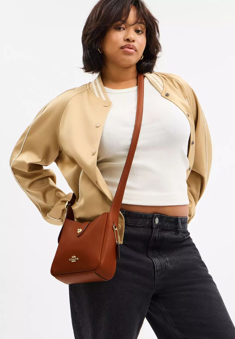 Hadley Mini Crossbody Bag Gold Tan