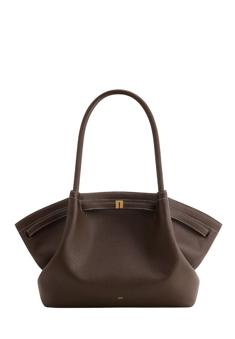 Hana Large Tote Bag - Dark Brown