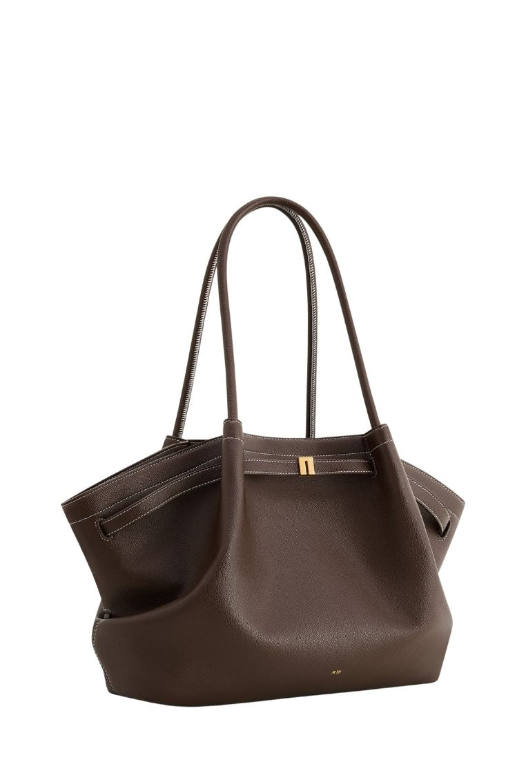 Hana Large Tote Bag - Dark Brown