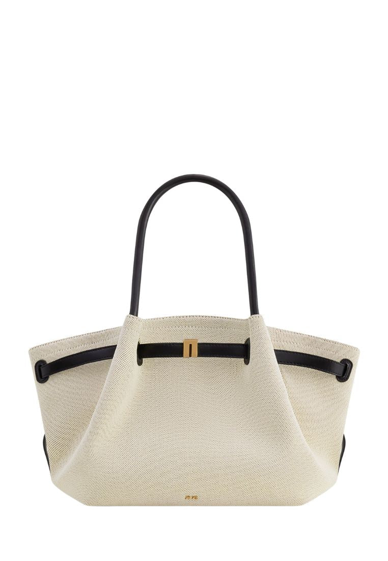 Hana Medium Tote Bag - Black Canvas