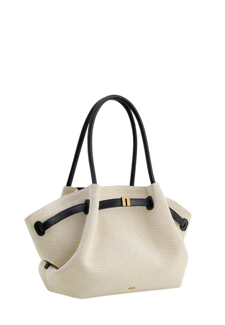 Hana Medium Tote Bag - Black Canvas