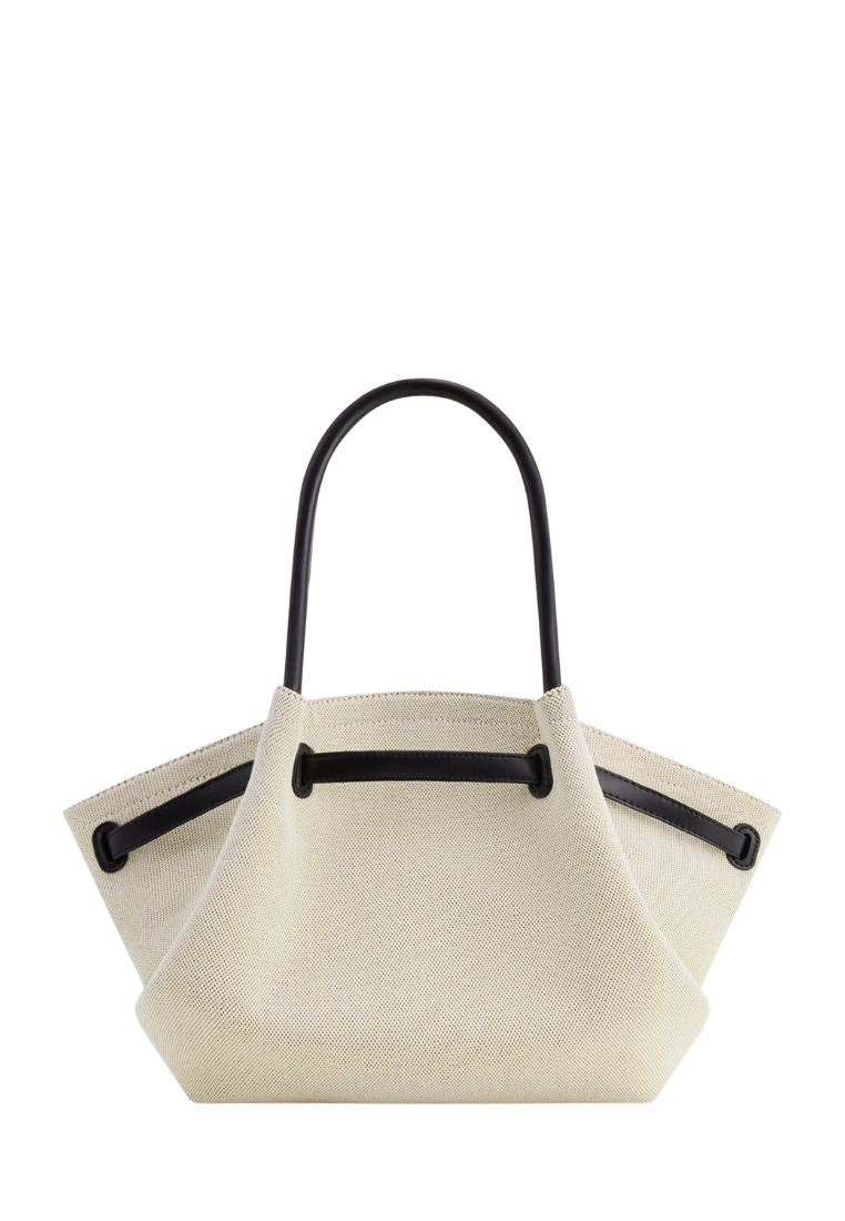 Hana Medium Tote Bag - Black Canvas