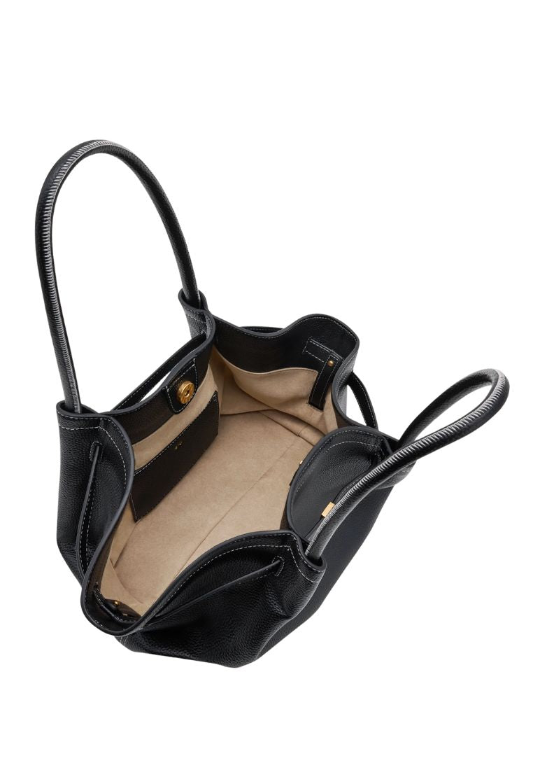 Hana Medium Tote Bag - Black