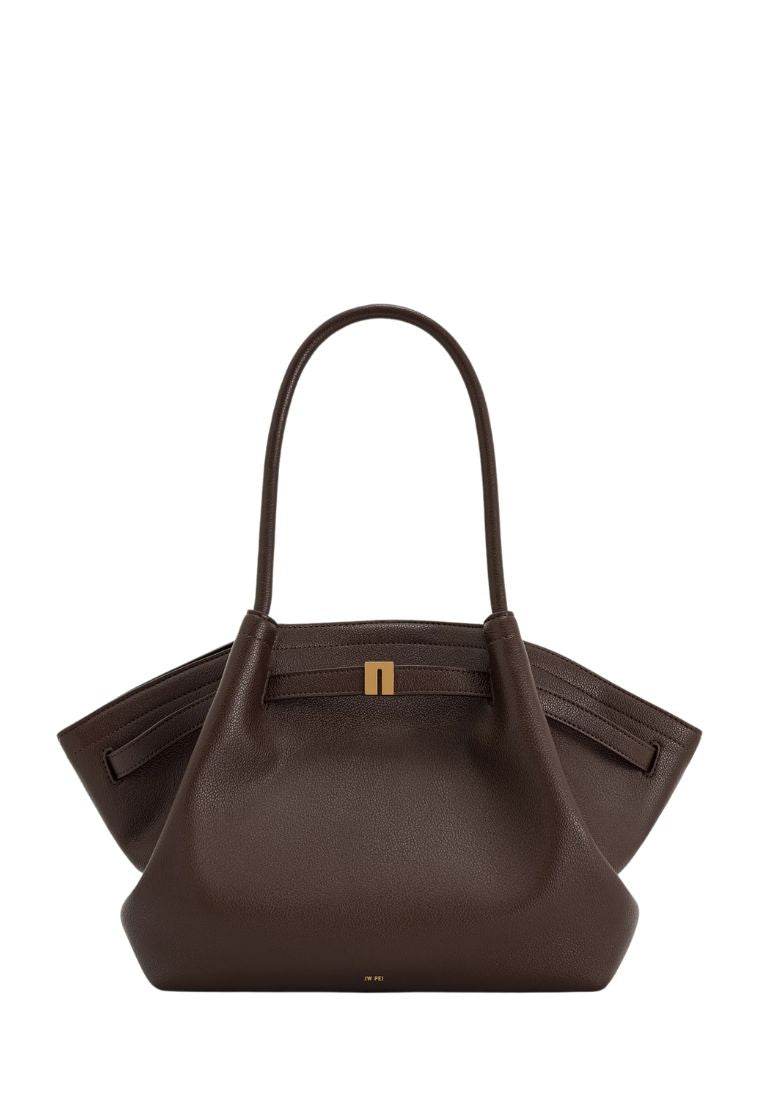 Hana Medium Tote Bag - Dark Brown
