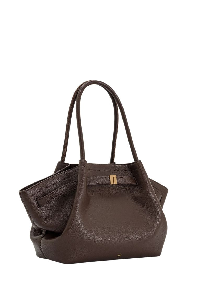 Hana Medium Tote Bag - Dark Brown