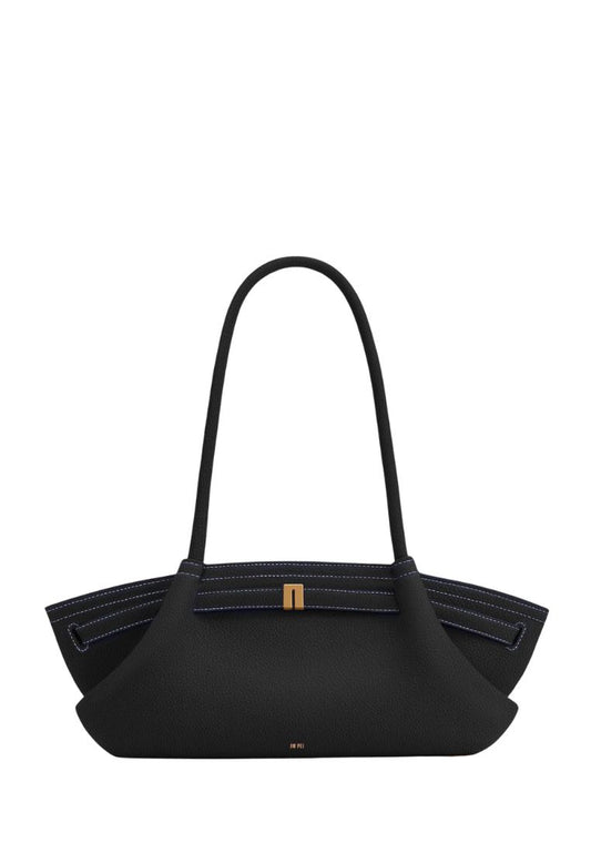Hana Wide Tote Bag - Black