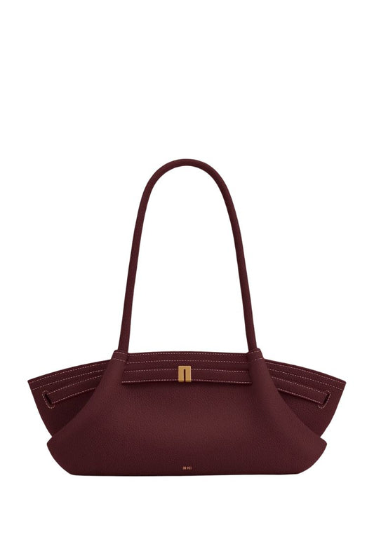 Hana Wide Tote Bag - Claret