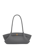 Hana Wide Tote Bag - Grey