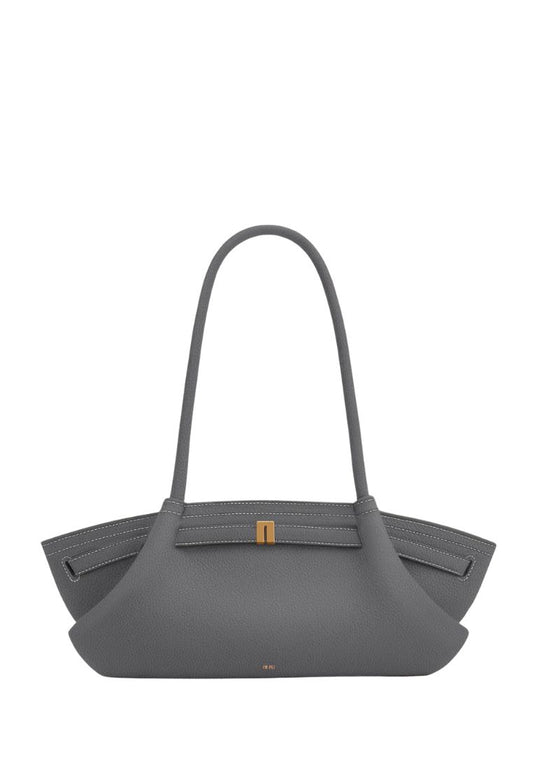 Hana Wide Tote Bag - Grey