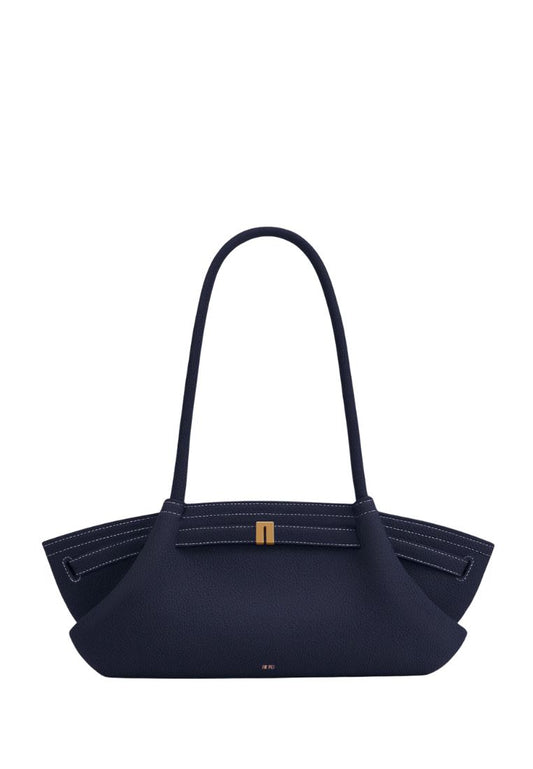 Hana Wide Tote Bag - Navy