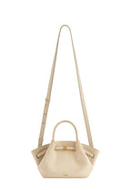 Hana Mini Faux Suede Tote Bag - Off White