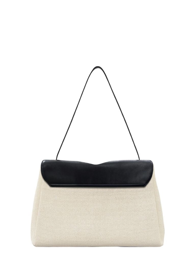 Hilary Shoulder Bag - Black Canvas
