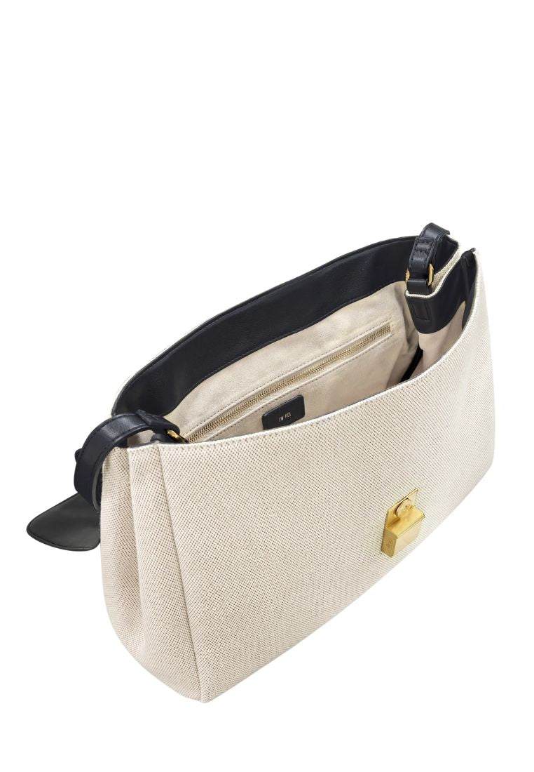 Hilary Shoulder Bag - Black Canvas