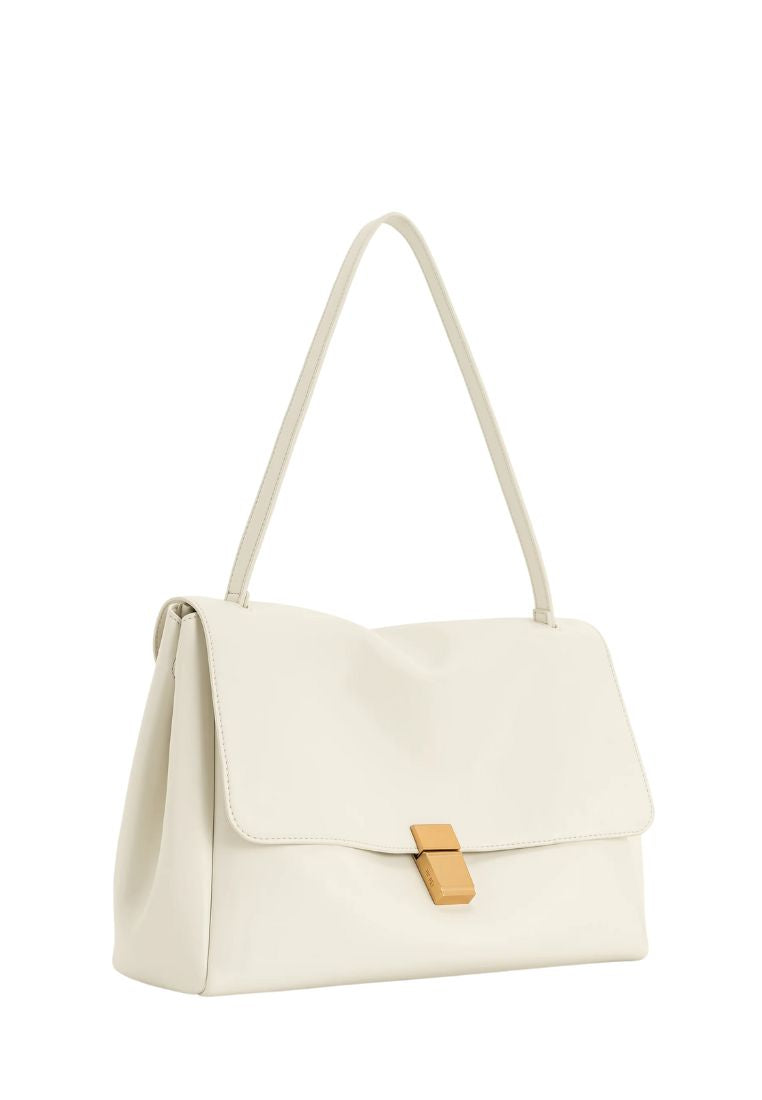 Hilary Shoulder Bag - White