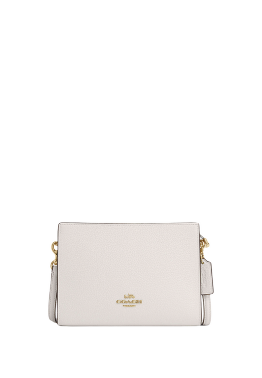 Slim Crossbody Bag Gold Chalk