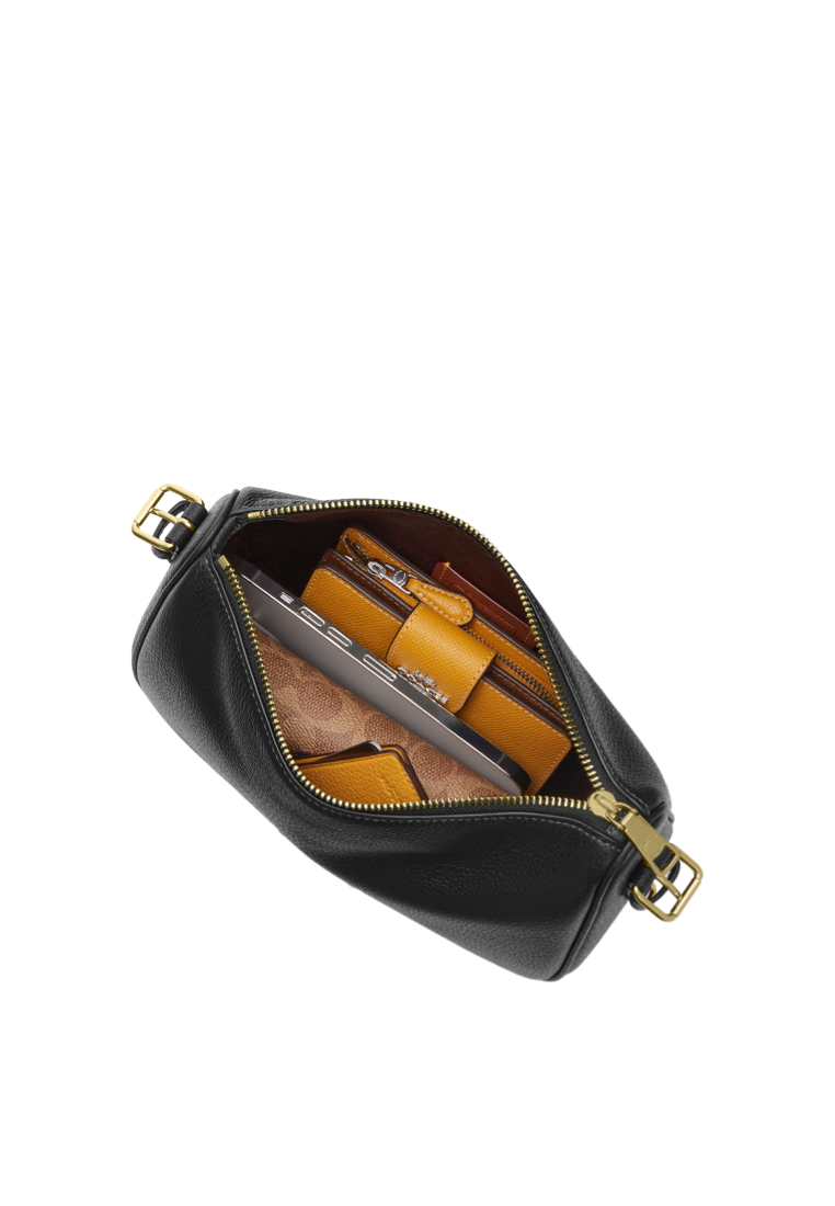 Kailey Shoulder Bag Gold Black