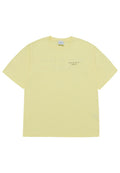 BASIC LOGO SEASON3 Short Sleeve T-Shirt Light Yellow