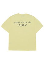 BASIC LOGO SEASON3 Short Sleeve T-Shirt Light Yellow
