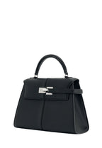 Elise Large Top Handle Bag - Black