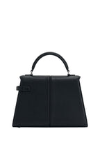Elise Large Top Handle Bag - Black