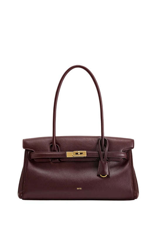 Yara Shoulder Bag - Deep Burgundy