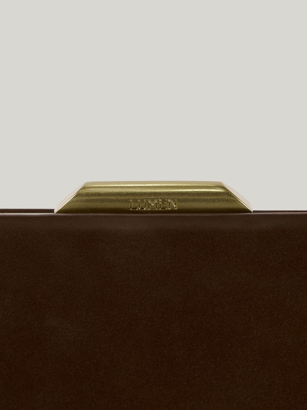 LUNE FORME TOTE BAG oak brown
